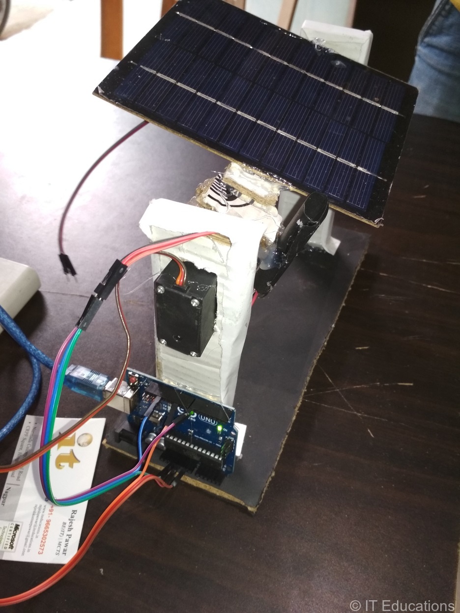 Engineering Project Maker in Nagpur - Solar Tracking System Project2